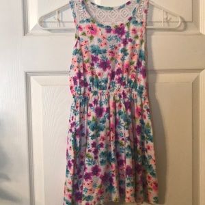 Lace Racer back dress!